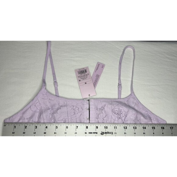 Wild Fable Corset Top Womens M Lace Floral Adjustable Straps Lilac Fairy Sexy - Picture 11 of 15